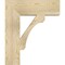 Ekena Millwork Legacy Block Rough Sawn Bracket, Douglas Fir, 6"W x 22"D x 26"H BKT06X22X26LEC05RDF - alternate 3